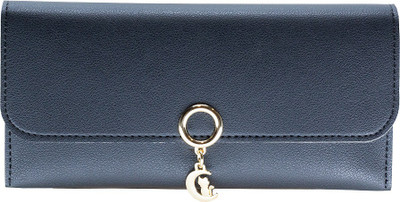 

Eyeslanguage Girls Black Genuine Leather Wallet(6 Card Slots)