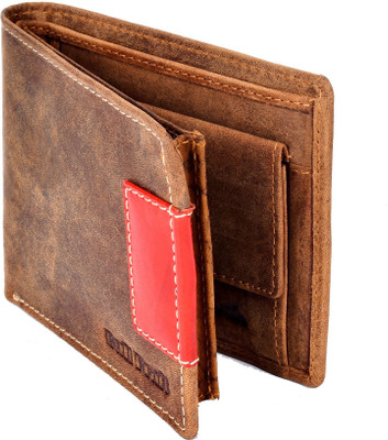 

Bull Kraft Men Casual, Formal Brown Genuine Leather Wallet(6 Card Slots), Brown-05;red-06