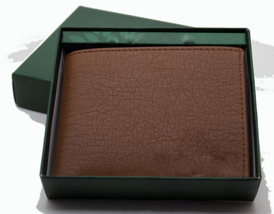 

NiETz Men Casual Brown Artificial Leather Wallet(10 Card Slots)