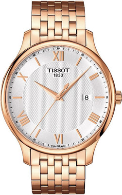 

Tissot T063.610.33.038.00 Tradition Silver Dial Stainless Steel Watch - For Men