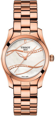 

Tissot MN-T112.210.33.111.00 T-Wave Mother of Pearl Dial Stainless Steel Watch - For Women