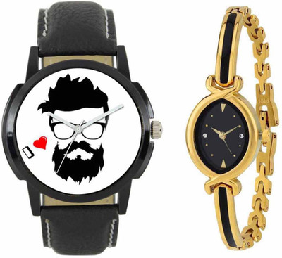 

SPLAZOS Combo Presenting the Leather Strap And Formal Design For Men And Women-44 Watch - For Boys & Girls