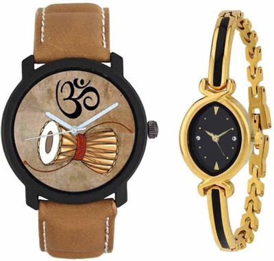 

SPLAZOS Combo Presenting the Leather Strap And Formal Design For Men And Women-67 Watch - For Boys & Girls