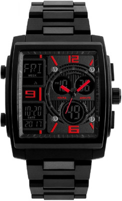 

DartGo 1274 Red Chronograph Wrist Watch Outdoor Dual Time Watch - For Men