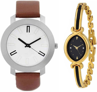 

SPLAZOS Combo Presenting the Leather Strap And Formal Design For Men And Women-19 Watch - For Boys & Girls