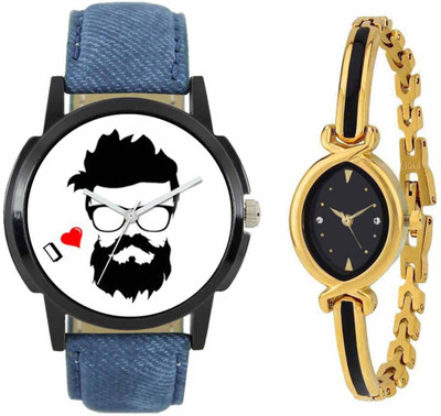 

SPLAZOS Combo Presenting the Leather Strap And Formal Design For Men And Women-72 Watch - For Boys & Girls