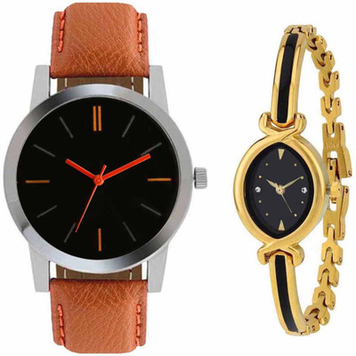 

SPLAZOS Combo Presenting the Leather Strap And Formal Design For Men And Women-42 Watch - For Boys & Girls
