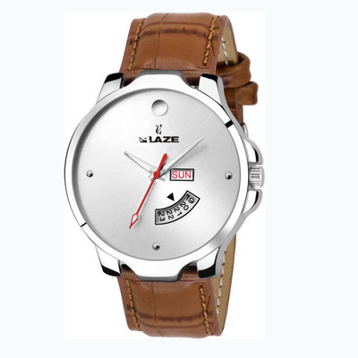 

BLAZE BZ 140 BR SILVER DIAL DAY & DATE FUNCTIONING Watch - For Men