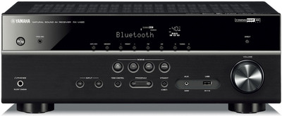 

Yamaha RX- V485 5.1-Ch. Home Theater Receiver With Wi-Fi®, Bluetooth®, and MusicCast 230 W AV Power Receiver(Black)