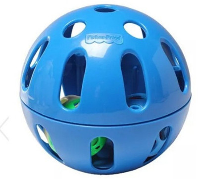 

Fisher-Price Wobbly Fun Ball -Blue Rattle(Blue)