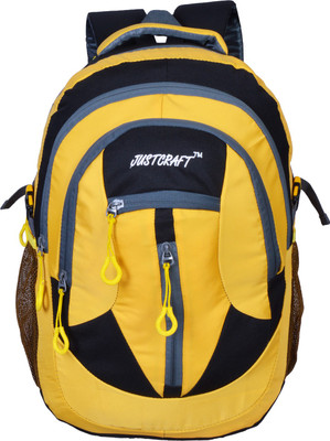 

Justcraft Hunk 35 L Backpack(Multicolor), Multicolor;yellow