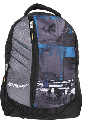 

Justcraft Galaxy 30 L Backpack(Blue), Black;blue