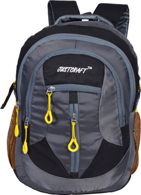 

Justcraft Hunk 35 L Backpack(Multicolor), Black;grey