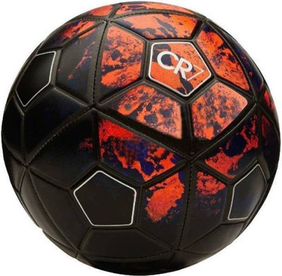 

Locham Brothers CR 7 Football - Size: (Pack of 1, Multicolor, Red