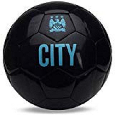 Locham Brothers City Football - Size: (Pack of 1, Blue, Black