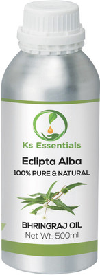 

Ks Essentials 100% Pure Bhringraj Oil (Eclipta Alba) (500ml)(500 ml)