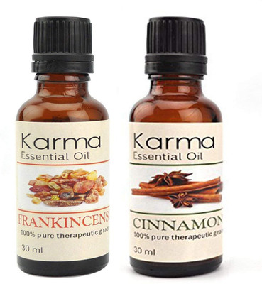 

Karma 100% pure Therapeutic Grade undiluted essential oils in Bottles-cinnamon 100% pure Therapeutic Grade undiluted essential oils in Bottles-Cinnamon Frankincense Essential oil 30 ml(30 ml)