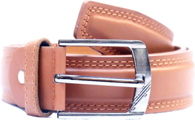 

new balts Men Brown Genuine Leather Belt