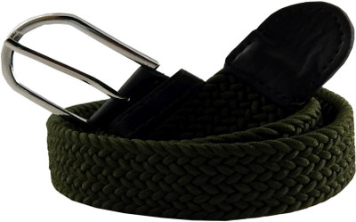 

ELS Men & Women Casual Green Canvas, Fabric, Synthetic Belt