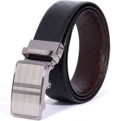 

AARSHE Men Casual, Formal Black, Brown Genuine Leather Reversible Belt