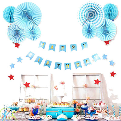 

AMFIN First Birthday Decoration Boy Combo