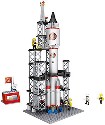 

Toyshine ABS Plastic Space Rocket Building Blocks Construction Toy 4130 (Multicoloru) - Pack of 309 Pieces(Multicolor)