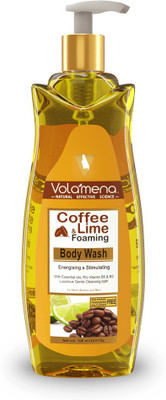 

Volamena Coffee & Lime Body Wash, Sulfate & Paraben free, Hypoallergic, Nourishing & Hydrating, with Essential oils, Pro Vitamin B5 & B3,Luxurious, bath, For Both Men & Women(300 ml)
