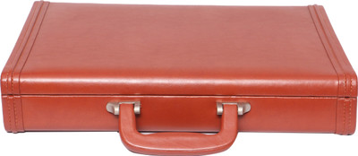 

JASHMIN Faux leather briefcase Medium Briefcase - For Men(Tan)