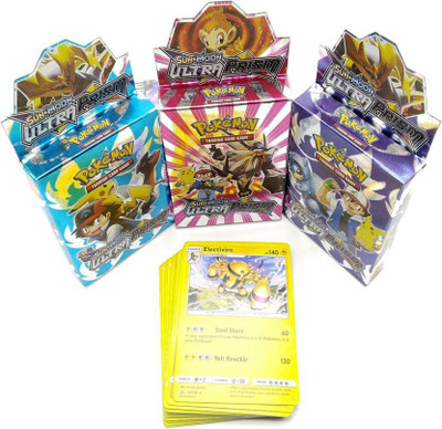 

Bestie Toys Pokemon Sun & Moon Ultra Prism Booster Decks(Multicolor)