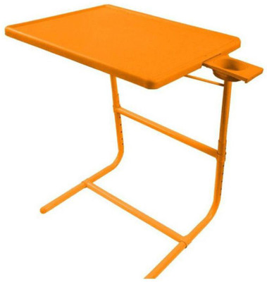 

LS Letsshop Table Mate Folding Portable Adjustable Table With Cup Holder White Changing Table