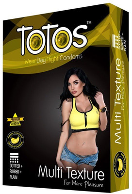 

TOTOS BANANA MULTI TEXTURE DOTTED FOR MEN CONDOM Condom(10S)