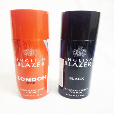 

ENGLISH BLAZER LONDON SPORT AND BLACK Deodorant Spray - For Men(300 ml, Pack of 2)