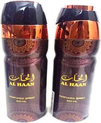 ARQUS AL HAAN Perfume Body Spray - For Men(400 ml, Pack of 2)