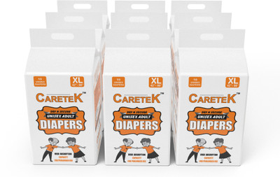 

CARETEK Tab-Style Diaper XL 90 Adult Diapers - XL(90 Pieces)