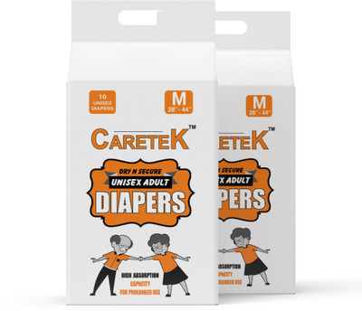 

CARETEK DIAPERS_A Adult Diapers - M(20 Pieces)