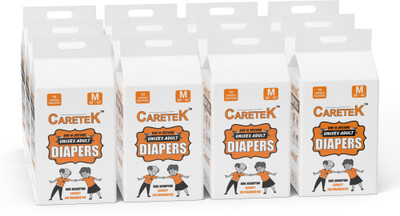 

CARETEK Tab-Style Diapers Adult Diapers - M(120 Pieces)