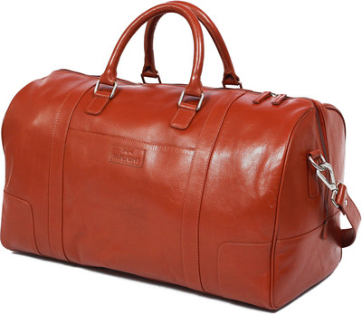 

Skincrafts Leather Europe Travel Duffle Luggage Bag for Men Travel Duffel Bag(Brown)