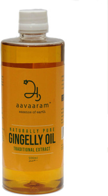 

Aavaaram - Naturally Pure, Traditionally Cold Pressed Oil, (Virgin/Chekku/Ghani) Sesame Oil Plastic Bottle(500 ml)