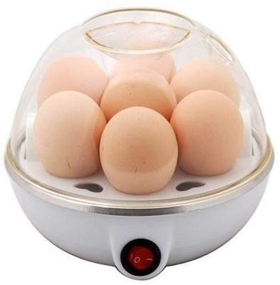 

Klick N Shop Electric Plastic & Stainless Steel Egg Boiler Automatic Off Steamer Cooker Poacher qX2 Egg Cooker(7 Eggs)