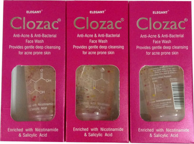 

Elegant CLOZAC FACE WASH Face Wash(180 ml)