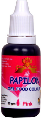 

Papilon Concentrated Gel Food Colour : PINK 30GM Pink(1 ml)