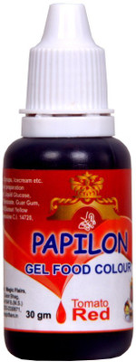 

Papilon Concentrated Gel Food Colour : TOMATO RED 30GM Red(30 ml)
