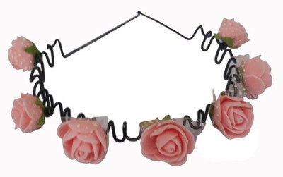 

INAAYA New Design Zig Zag Hair Band, Head Band(Pink)