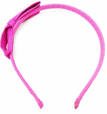 

Fairytale Beautiful Simple Cute Bow Hair Band For Kid's/Girl's and Woman's. Fabricated Hair Band Head Band .Bow size 12.5 cm * 2.6 cm. Head Band, Hair Band(Pink)