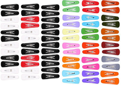 

ABHI Cover Glossy Look 72Pcs - (36 Pair) Tic Tac Clip(Multicolor)