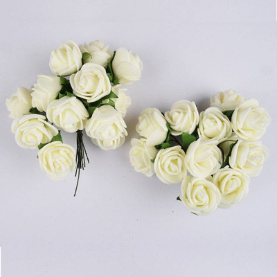 

INAAYA Beautiful Hair Accessories Flowers For Girls, 24 Pcs, White Bun Stick(White)