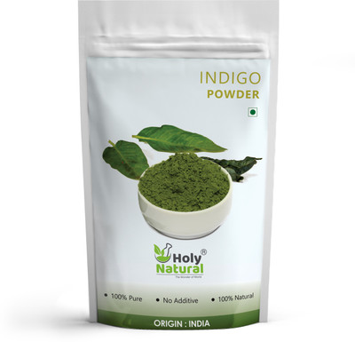 

Holy Natural Indigo Powder - 250 GM Hair Color(Rich Black Color)