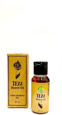 

K SECRET TEZZ BEARD OIL FOR MEN 60 ML FOR MEN( BEARD GROWTH ( NURISHMENT(SMOOTHENING BEARD HAIR OIL( BEARD MASSAGE OIL(STEAM OIL(NEW BEARD GROWTH FAST OIL(SHINE OIL(OLIVE OIL(JOJOBA OIL( Hair Oil(200 g)