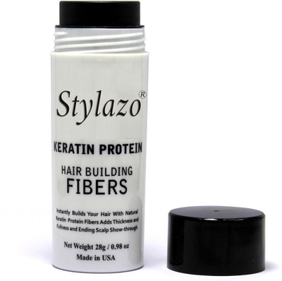 stylazo Hair building Fibers 28 Grams Hair Loss Concealer (Dark Brown)(28 g)
