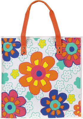 

Jute Cottage Tote(Orange)